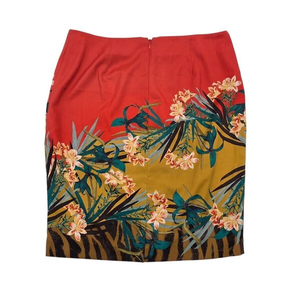 Women's - Vince Camuto Tropical Floral Skirt, Size 8 - Picture 7 of 7